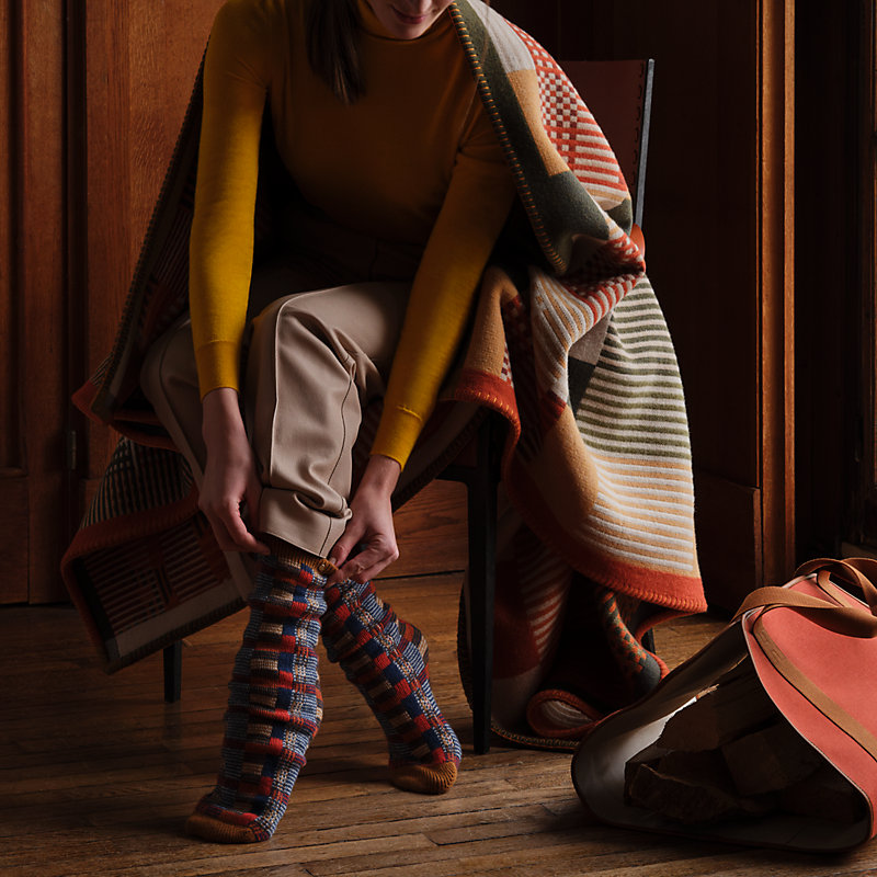 HERMES /ブランケット/アルブルタータン